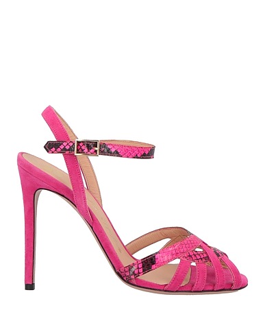 ERNESTO ESPOSITO Sandals Fuchsia Leather
