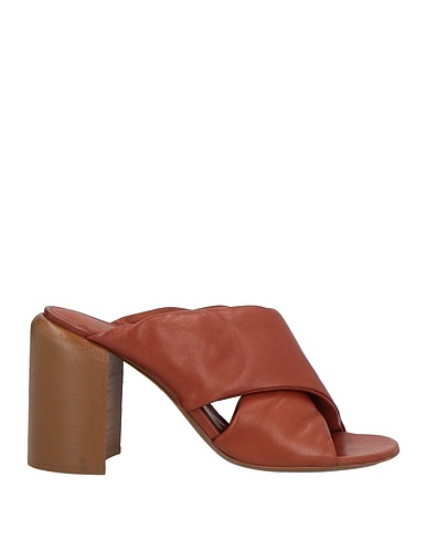 OFFICINE CREATIVE ITALIA Sandals Brown Leather