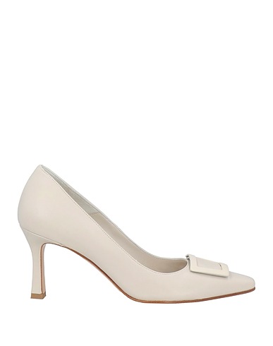 CALPIERRE Pump Off white Leather