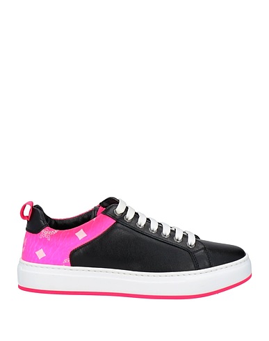 MCM Sneakers Black Leather