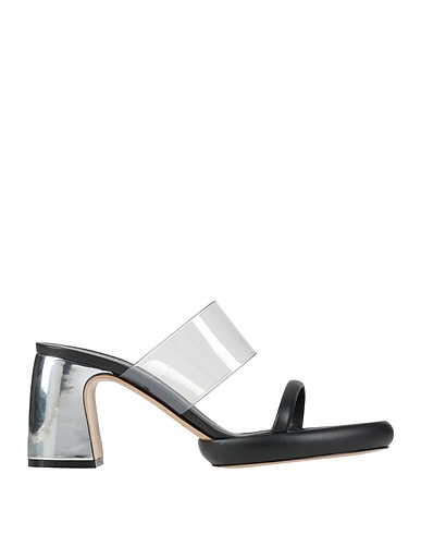 EMPORIO ARMANI Sandali Nero Pelle, PVC - Polivinilcloruro
