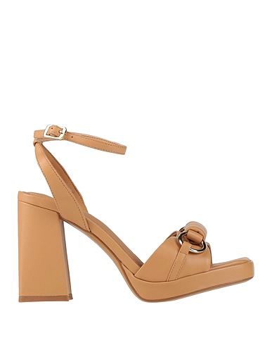 BRUNO PREMI Sandals Beige Leather