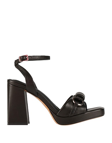 BRUNO PREMI Sandals Black Leather