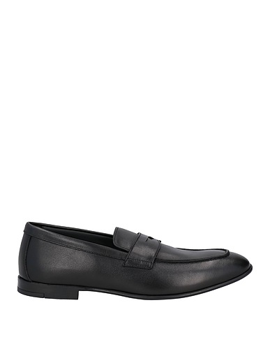 DOUCAL'S Loafers Black Leather