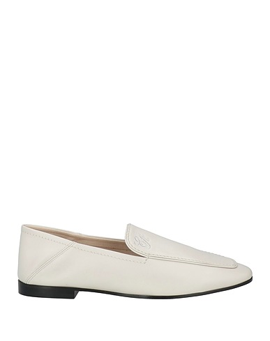 EMPORIO ARMANI Loafers Cream 100% Calfskin