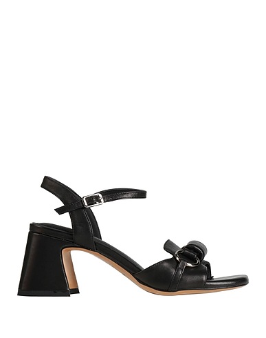 BRUNO PREMI Sandals Black Leather