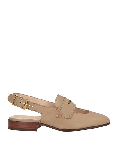 TOD'S Ballet flats KHAKI Leather