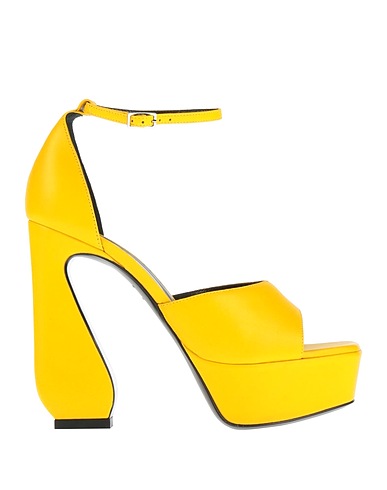 SI ROSSI by SERGIO ROSSI Sandali Giallo Pelle
