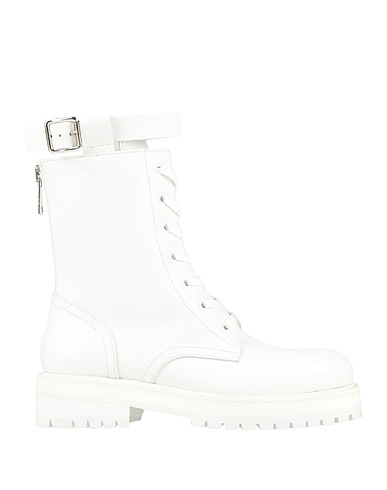 DONDUP Stivaletti Bianco Pelle