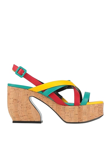 SI ROSSI by SERGIO ROSSI Mules and clogs Green Leather