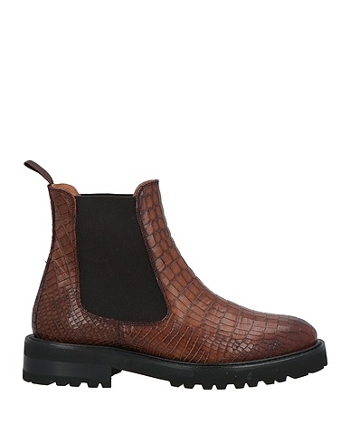 CALCE Ankle boot Khaki Leather