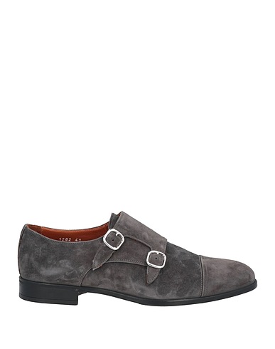 DOUCAL'S Loafers Grey Leather