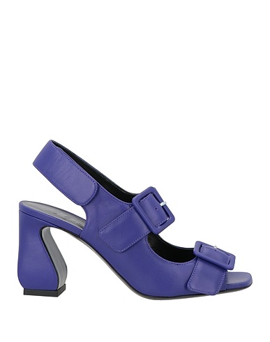 SI ROSSI by SERGIO ROSSI Sandals Purple Leather