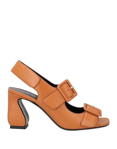 SI ROSSI by SERGIO ROSSI Sandals Tan Leather