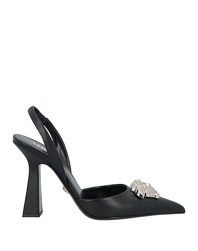 VERSACE Pump Black Calfskin