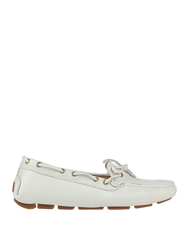 GIANNI DE SIMONE Loafers White Leather