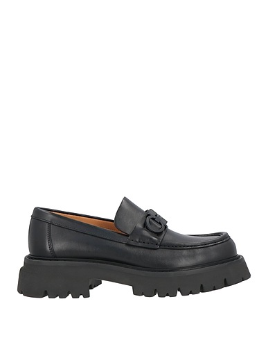 FERRAGAMO Loafers Black Calfskin