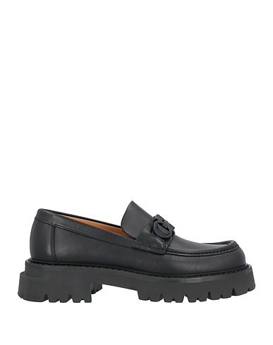 FERRAGAMO Loafers Black Calfskin