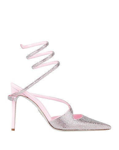RENE' CAOVILLA Court Pink Textile fibres