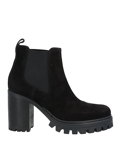 POLLINI Ankle boot Black Leather