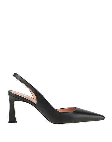 POLLINI Décolleté Nero Pelle di vitello