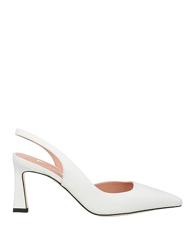 POLLINI Décolleté Bianco Pelle di vitello