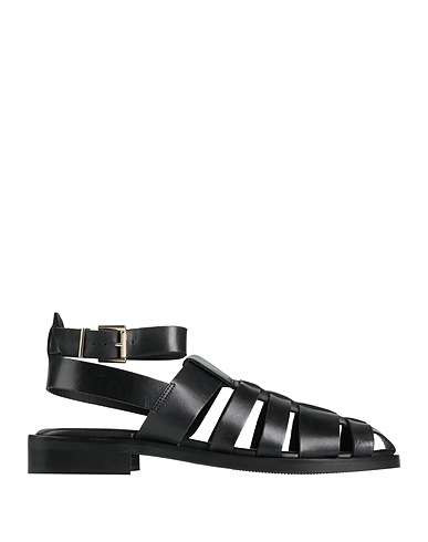 ALOHAS Sandals Black Leather
