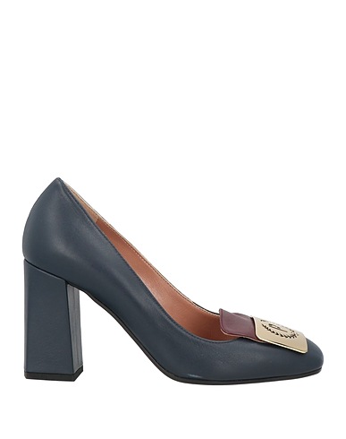 POLLINI Loafers Midnight blue Calfskin