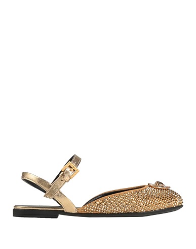VERSACE YOUNG Formal shoes Camel Leather