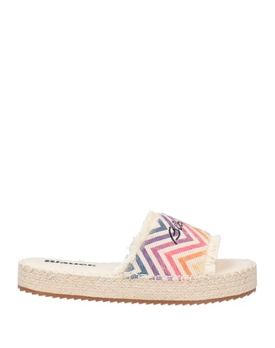 BLAUER. Espadrilles Ivory Textile fibres
