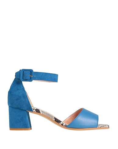 POLLINI Sandals Azure Leather