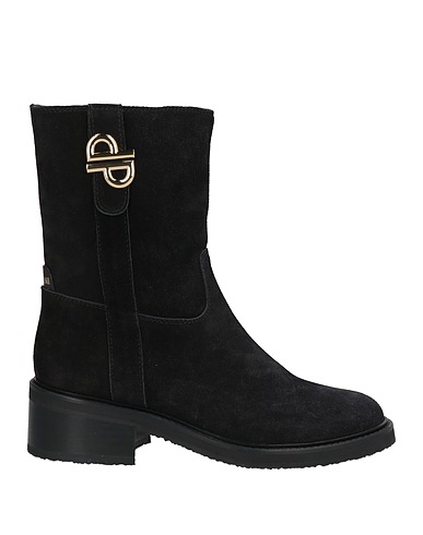 POLLINI Stivaletti Nero Pelle