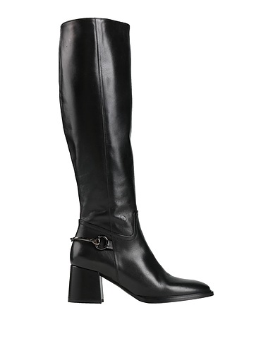 POLLINI Boots Black Calfskin