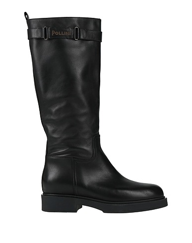 POLLINI Boots Black Calfskin
