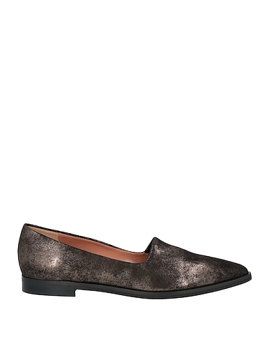 POLLINI Loafers Bronze Textile fibers