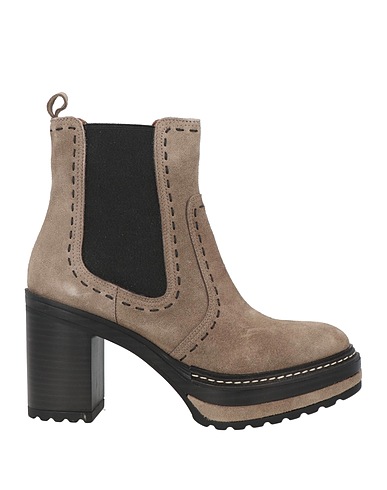 PONS QUINTANA Ankle boot Taupe Leather