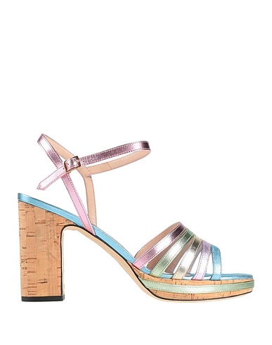 ERNESTO ESPOSITO Sandals Pink Leather
