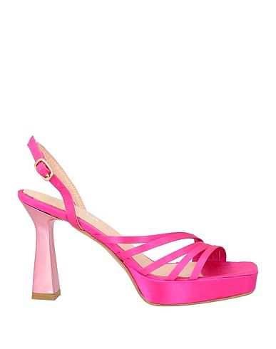 CINZIA SOFT Sandals Fuchsia Textile fibers