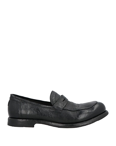 LE RUEMARCEL Loafers Black Leather