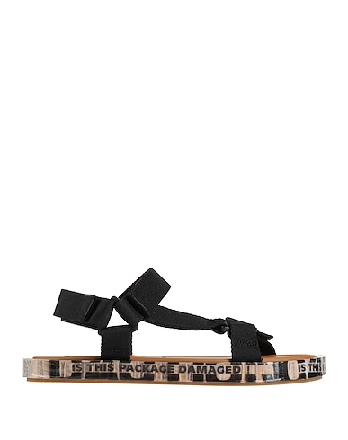 MAISON MARGIELA Sandals Black Textile fibres