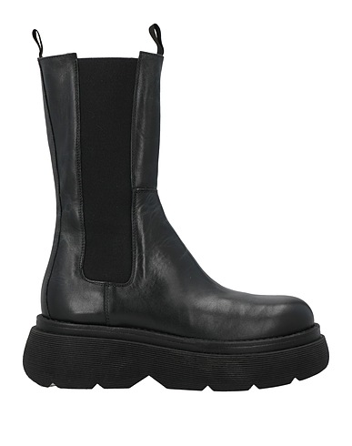 LES TULIPES Ankle boot Black Calfskin
