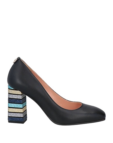 POLLINI Pump Black Calfskin