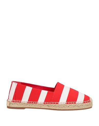 MANOLO BLAHNIK Espadrilles Rot Gewebefasern