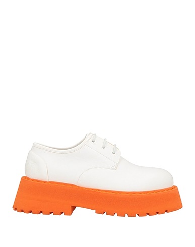 MARSÈLL Laced shoes White Calfskin