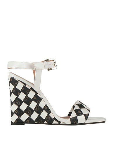 POLLINI Sandals White 100% Polyurethane