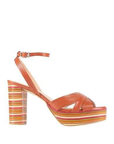 ZINDA Sandals Tan Leather