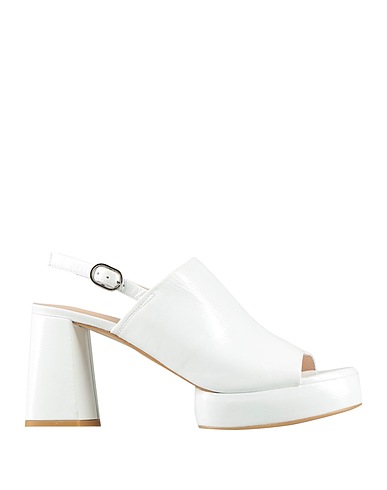 ZINDA Sandali Off white Pelle