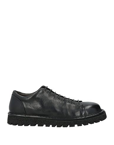 MARSÈLL Laced shoes Black Leather