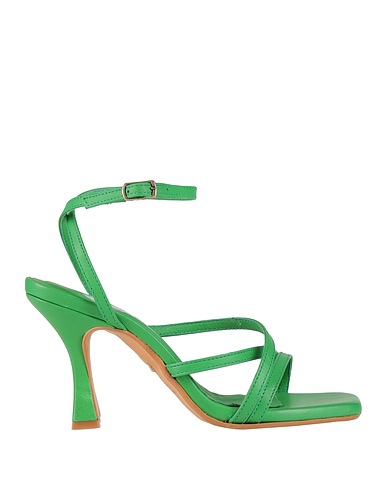 LA FÉE MARABOUTÉE Sandalen Grün Leder