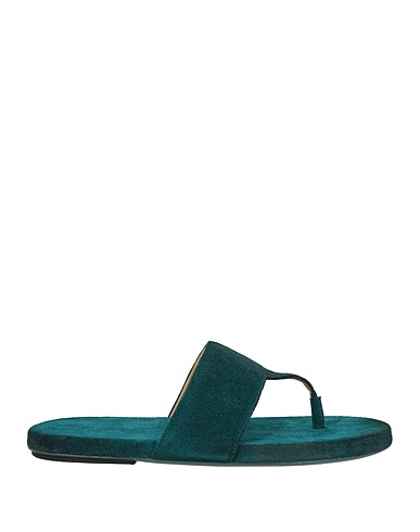 MARSÈLL Flip flops Deep teal Leather